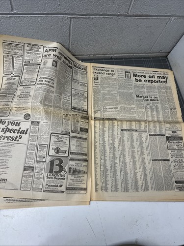 ORIGINAL NEWSPAPER THE HERALD SOPWITH AIRCRAFT POINT COOK 1984 PUP FIGHTER AD - Picture 8 of 16