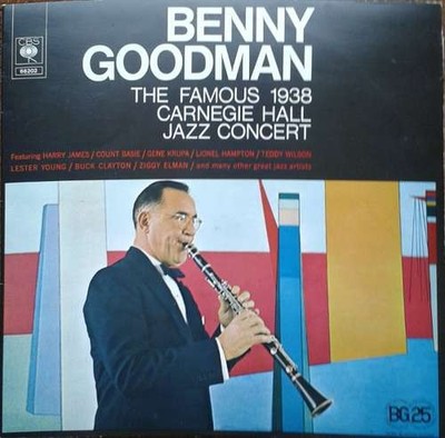 Benny Goodman - The Famous 1938 Carnegie Hall Jazz Concert 2xLP RE Vinyl 221392