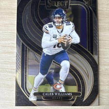 Panini 2024 Select Caleb Williams #114 Rookie Bears NFL Premier Level Card. rookie card picture