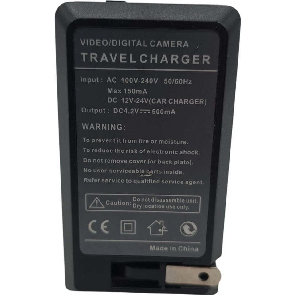 Cargador de viaje para cámara de video/digital para baterías Canon NB4L NB5L universal Foto 4 de 4