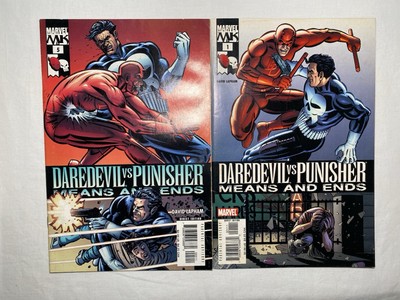 Daredevil vs Punisher Means and Ends #1 & #5 2005 Marvel Comics