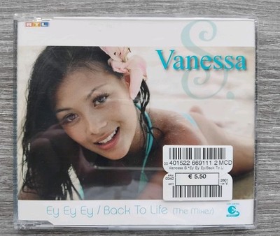 Vanessa Maxi Single CD :: Ey Ey Ey / Back To Life  (The Mixes)