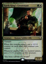 Earth King's Lieutenant Foil R Prerelease Cards 217 NM
