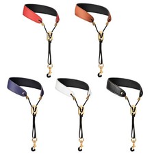 Leather Saxophone Shoulder Strap Neck Harness Musical Instruments Accessories