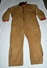 Walls Blizzard Pruf MENS 3XL R INSULATED brown Work HUNT Farm COVERALLS