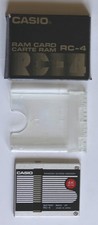 Ancienne extension mémoire Casio RC-4 pour ordinateur de poche Casio