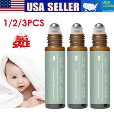 1/3X MAMA'S Teether Baby Teething Oil Roller, All Natural Teething Relief Roller