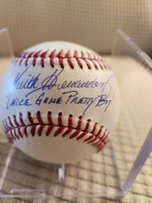 Signed Major League Baseball By Keith Hernandez With Nice Game Pretty Boy! Insc.