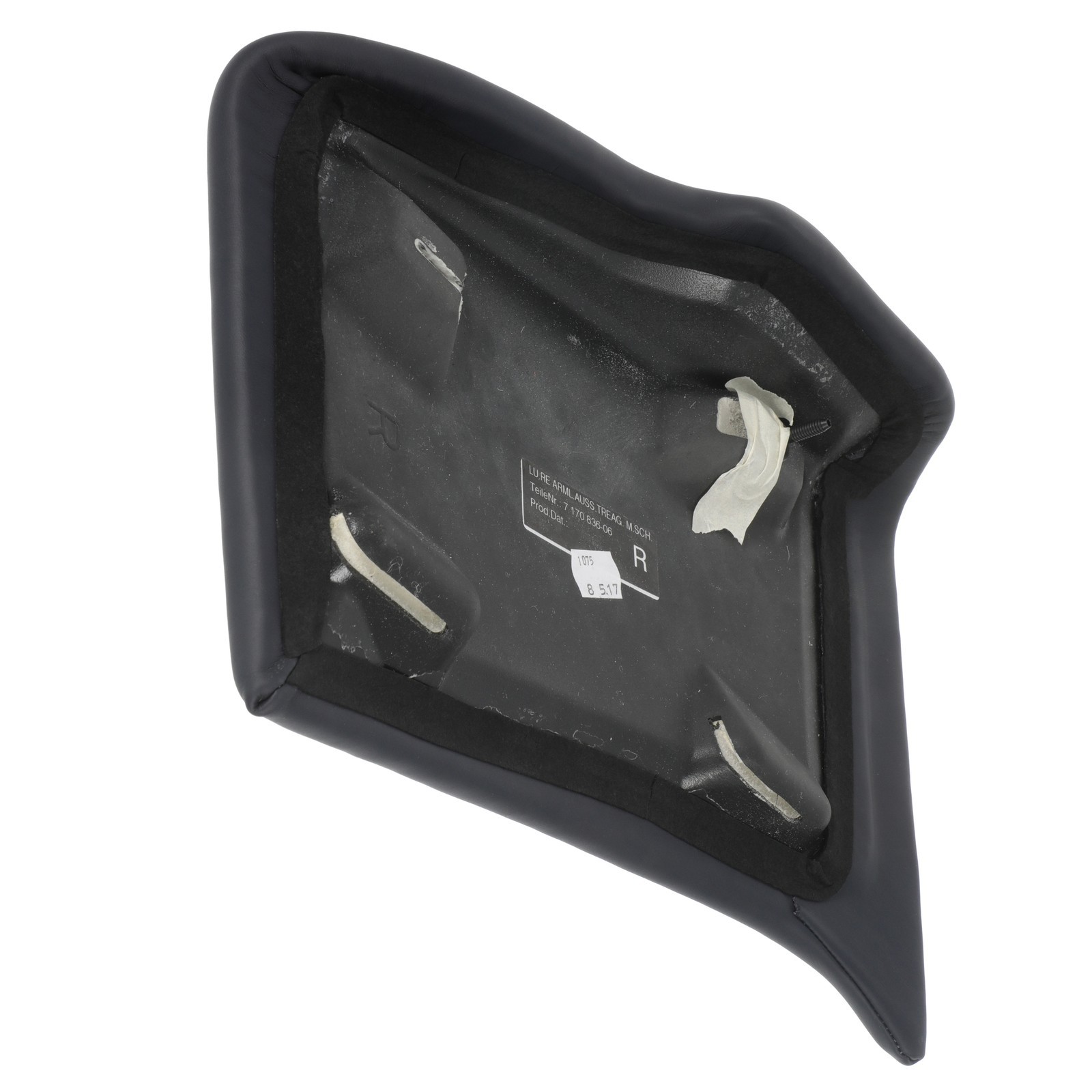 Rolls-Royce Phantom 1952-2020 Rear Right Armrest Black P/N 52207237820