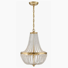 Crystorama Rylee 3 Light Mini Chandelier - Go...