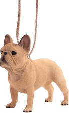 Chestnut French Bulldog Christmas Ornament Hanging Dog Decor Gift 3  