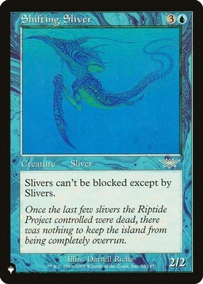 2026 Magic: The Gathering: LIST - Shifting Sliver (#52/145, Uncommon, Near Mint)