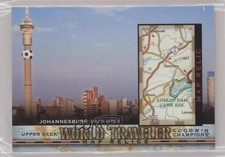 2022 Goodwin Champions World Traveler Map Relics Johannesburg South Africa 00jz
