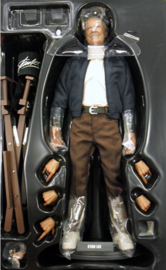 Hot Toys Movie Masterpiece Stan Lee 1/6 Scale Action Figure Hot Toys Movie Masterpiece Stan Lee 1/6 Scale Action Figure
