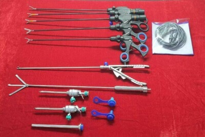 13pc Laparoscopic surgery set 5mmx330mm Endoscopy Surgical Instruments