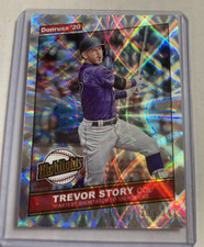 2020 Panini Donruss #H-5- TREVOR STORY Highlights Silver Parallel SP #'d/349