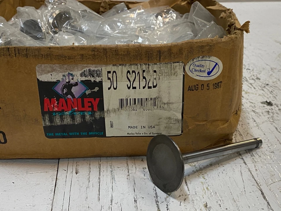 50 Manley Engine Intake Valves fit Ford Merkur 2.9L | S2152B (50 qty) - Image 4 of 4