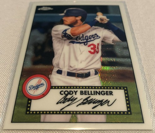 2021 Topps Baseball Cody Bellinger Los Angeles Dodgers '52 Chrome Redux #TC52-22