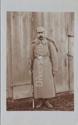 Foto, Wk1, Soldat Lüdemann in Kampfausrüstung, D/37