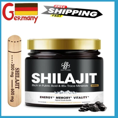 MM IMATCHME 100% PURE HIMALAYAN SHILAJIT Bio-Weichharz Extrem potente Fulvosäure~60g