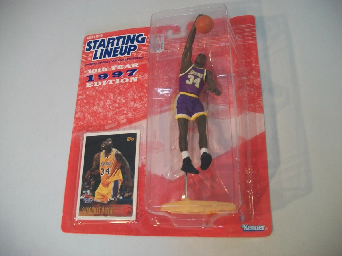 SHAQUILLE O'NEAL LA Lakers Starting Lineup Extended Series 10