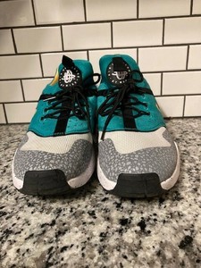 white purple yellow huarache