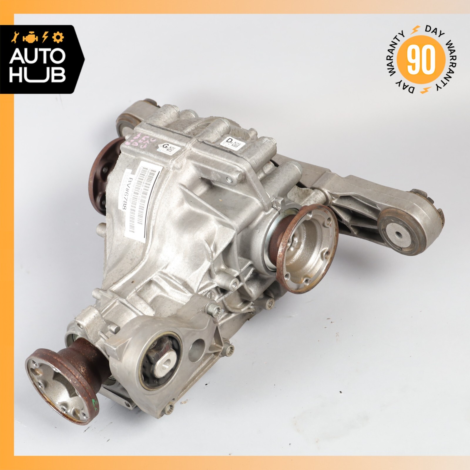 03-18 Bentley Continental GTC 6.0L Rear Differential Diff Axle Carrier OEM 59k