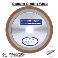 5" Diamond Grinding Wheel Carbide Metal Grinder Milling Cutter Sharpener Disc