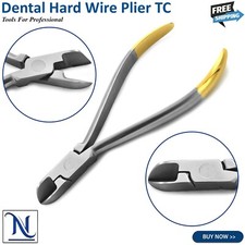 Pinza Alemana Ortodóntica T/C – Corta Alambres Duros Fácil | Acero Inoxidable