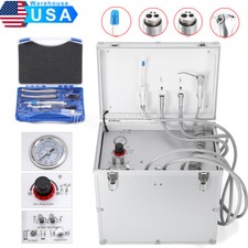 Portable Dental Delivery Unit System Air Compressor Suction / Handpiece 4Holes