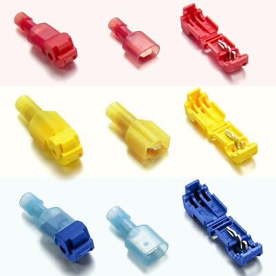 500PCS T-Tap Electrical Crimp Quick Splice Wire Terminal 500PCS T-Tap Electrical Crimp Quick Splice Wire Terminal