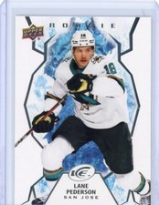 2021-22 Upper Deck Ice Lane Pederson Rookie - San Jose Sharks