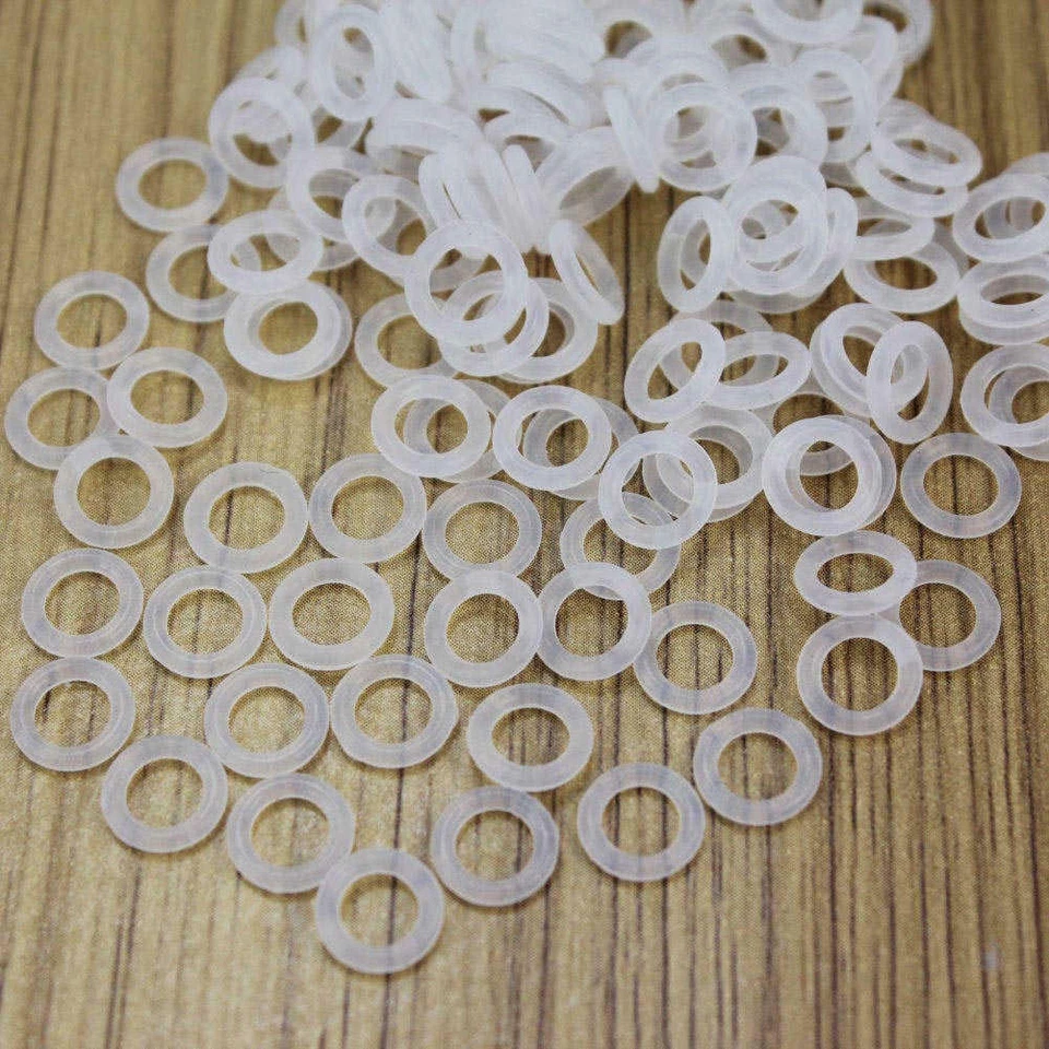 120pcs White Keyboard Keycap Rubber O-Ring Dampeners Cherryy MX Key Cap - Image 3 of 4