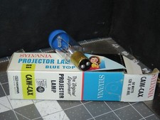 CAW CAX 120V 50W SYLVANIA Blue Top Projector Projection Lamp Bulb NEW