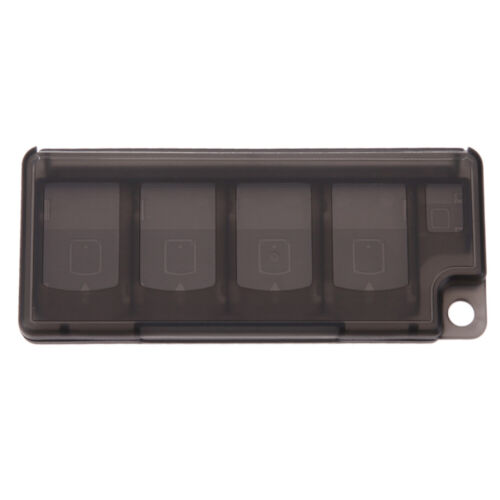 Porte-carte mémoire 8 en 1 boîte à cartes de jeu anti-poussière pour console interrupteur (noir) - Photo 1/9