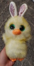 Ty Silk Beanie Boos COOP ~ EASTER YELLOW CHICK Plush Animal Toy Fast Ship