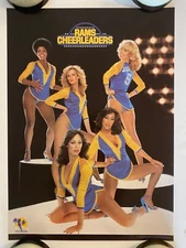 Los Angeles Rams Cheerleaders Vintage Poster Original Pro Arts Football NFL 1979