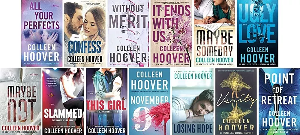 Kit Com 9 Livros Da Colleen Hoover De Sua Escolha!