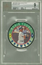 Robin Yount 1992 Score Coke Hardees Disc Brewers HOF BVG 9 9.5 10 MINT POP 1