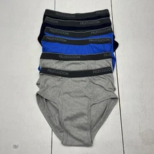 Fruit Of The Loom Mixed Color 6 Pack Underwear Briefs Men’s Size Medium