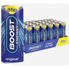 24x250ml boost energy drink cans