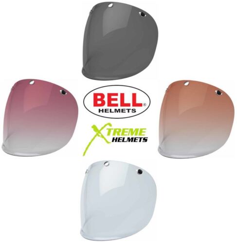 Bell 3 Snap Shield Replacement for Custom 500 Helmet Fits XS-L Only - Picture 1 of 5