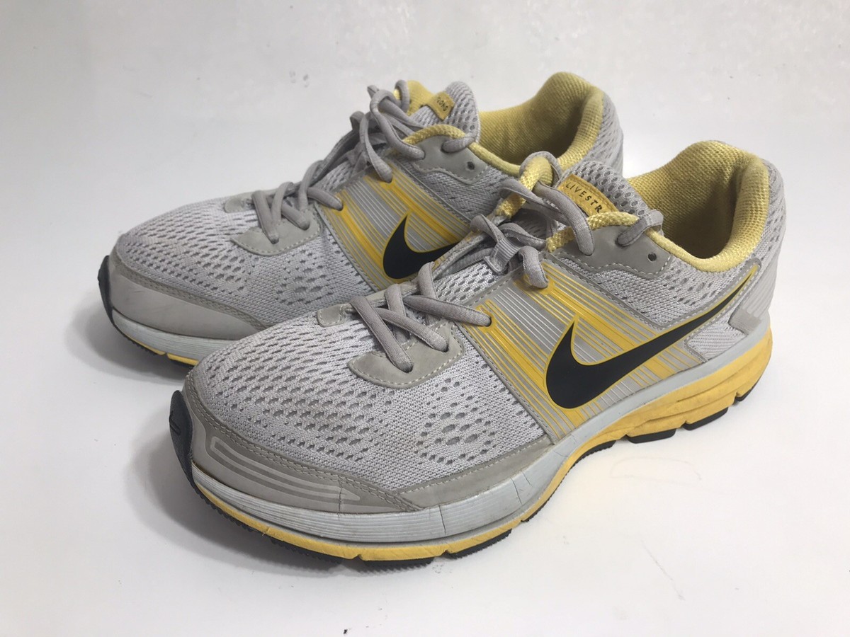 Women Nike Zoom Gray And Yellow Running Shoes Size 9 | eBay display picture 3
