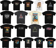 Pre-Sell Def Leppard Rock Music Licensed T-shirt #2