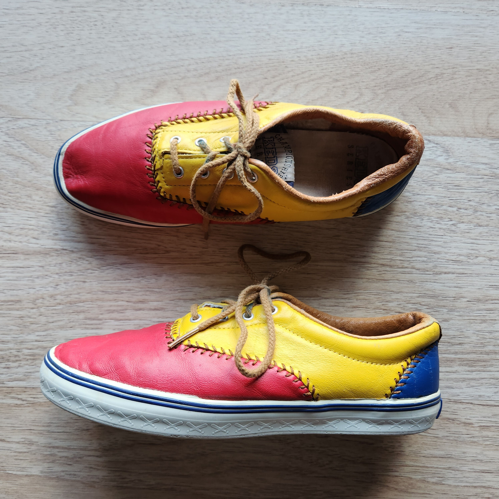 Vintage'90 Keds Series Championship Leather Baseball … Gem