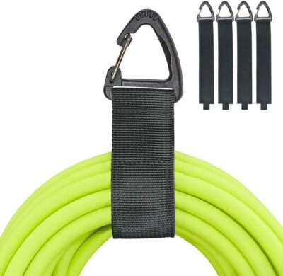 Extension Cord Holder (Set of 4 L), Extension Cord Hooks for Garage Organization