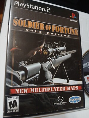 Soldier of Fortune: Gold Edition (Sony PlayStation 2, 2001) PS2