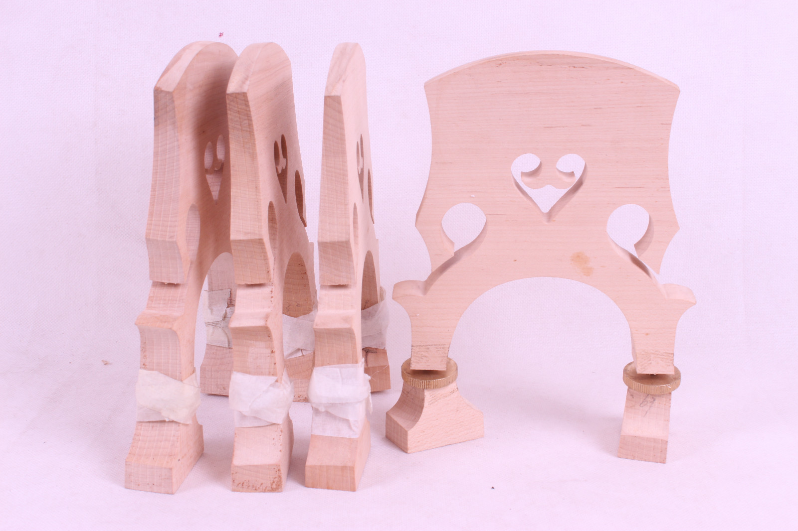 1pcs Upright bass bridge 3/4 maple double bass parts adjustable B12 eBay