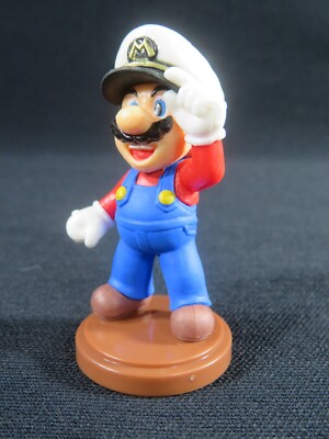 Mario Choco Egg Nintendo Japan Captain Hat Style Super Bros Furuta Mini Figur