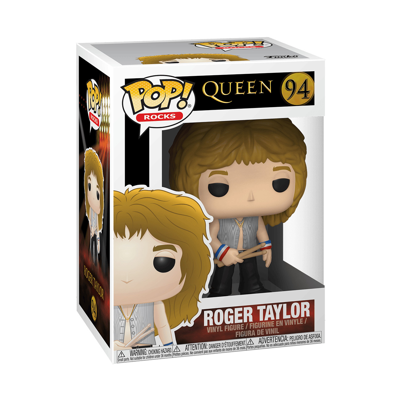 Funko Pop! Vinyl: Queen - Roger Taylor #94
